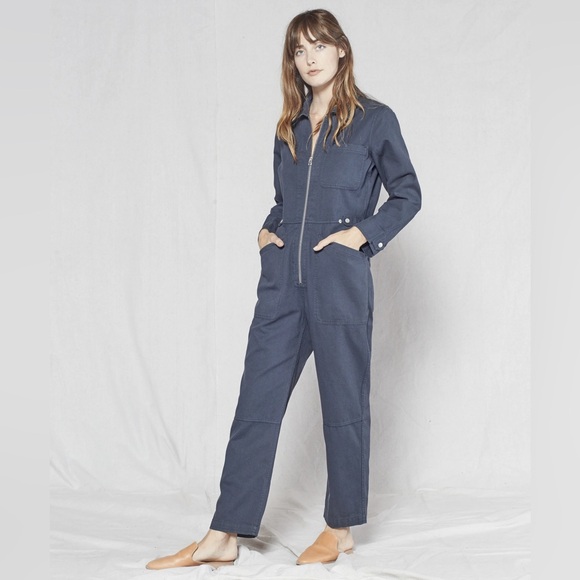 RARE - Outerknown Women’s Denim Depot Jumpsuit - Women’s Small - Picture 6 of 6